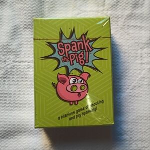 Spank The Pig Card Game 2-7 players Ages 6+ (5 min.)